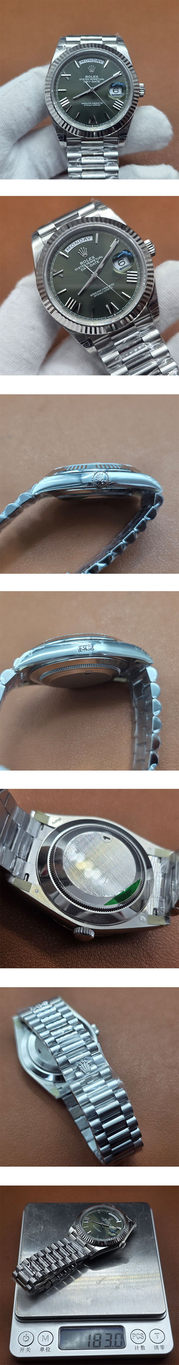 【VS製 加重版】ロレックスコピー デイデイト 228239 オリーブグリーン 商品一覧